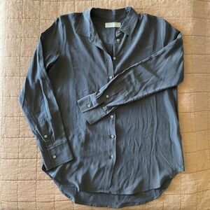 Everlane Silk Button Down Shirt